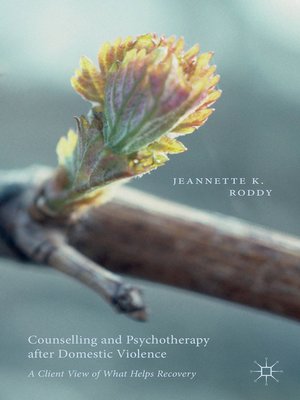 cover image of Counselling and Psychotherapy after Domestic Violence